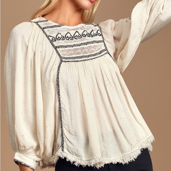 BÖHME Embroidered Blouse - Picture 1 of 4